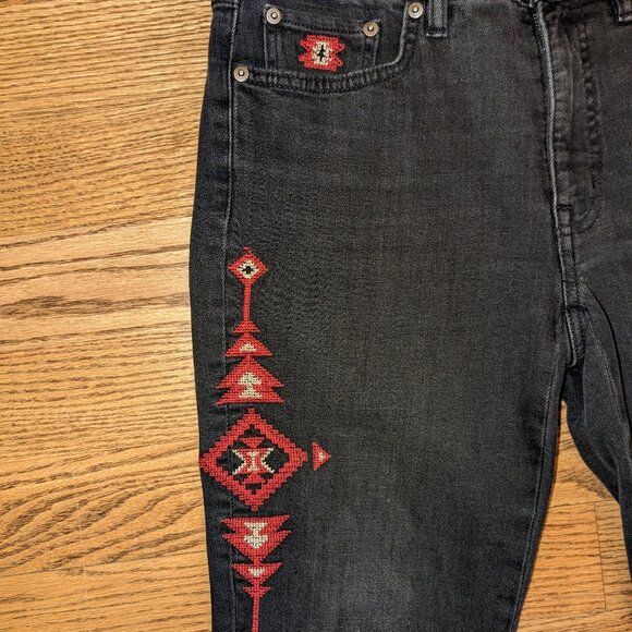 Lauren by Ralph Lauren | Embroidered Jeans - Picture 2 of 4